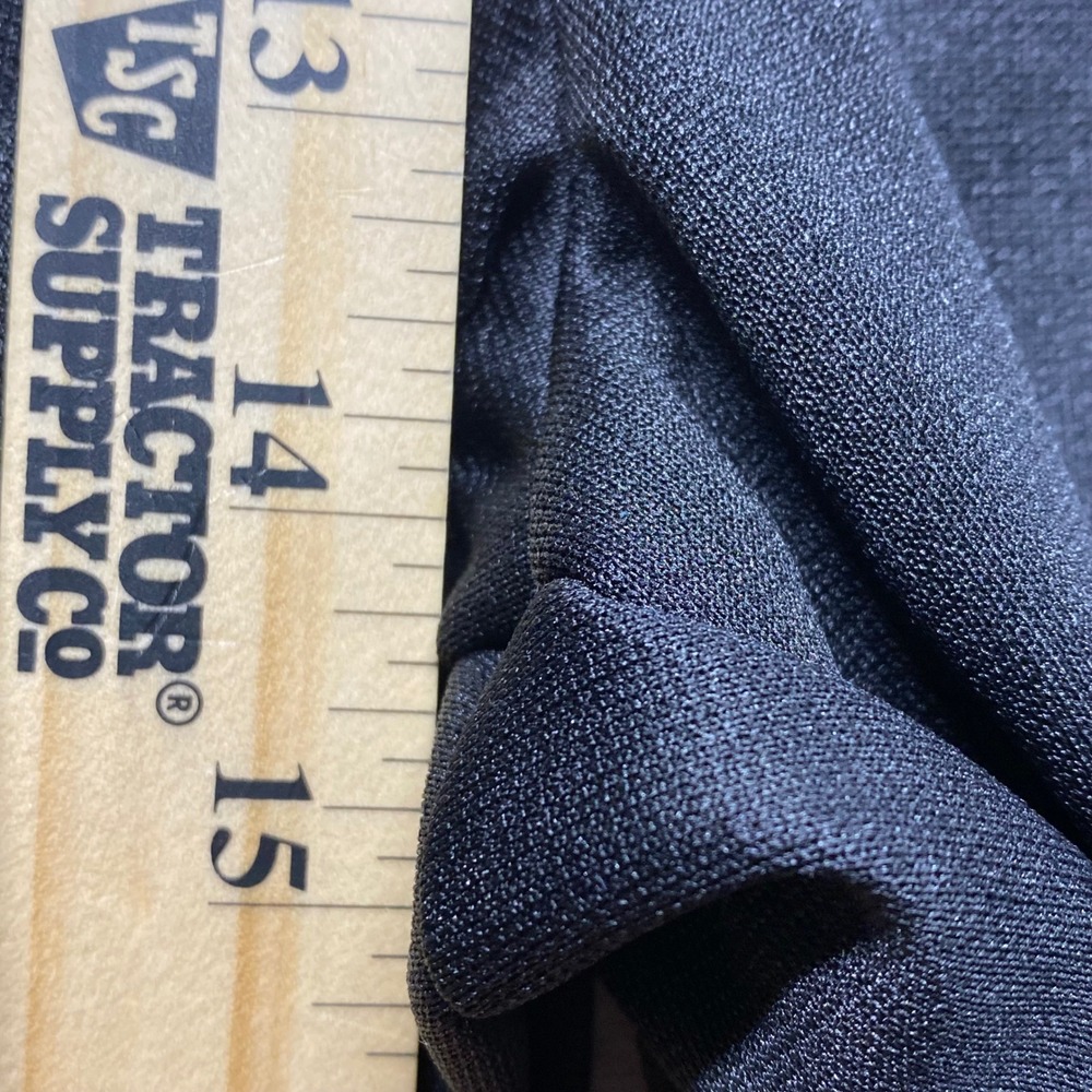 Roamans 28W Petite Black Polyester Elastic Waist Athletic Track Pants - Picture 11 of 12